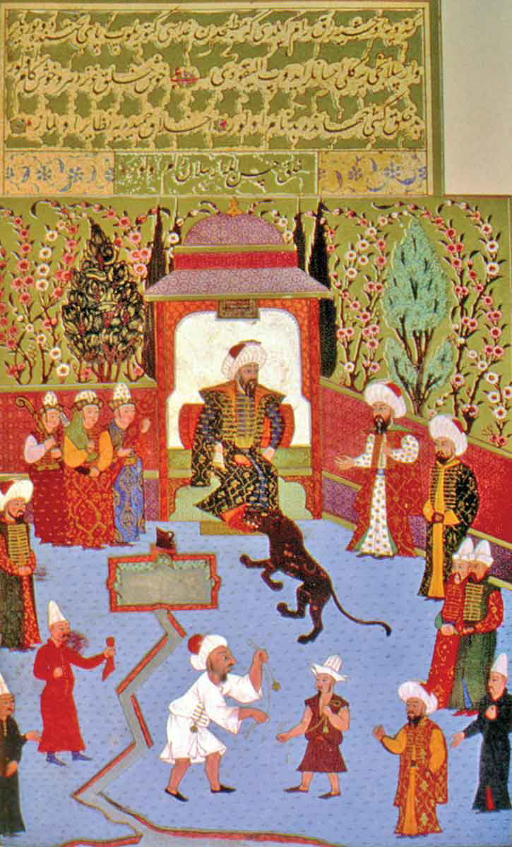 osman i and court miniature