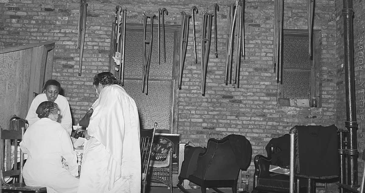 pentecostal church members canes