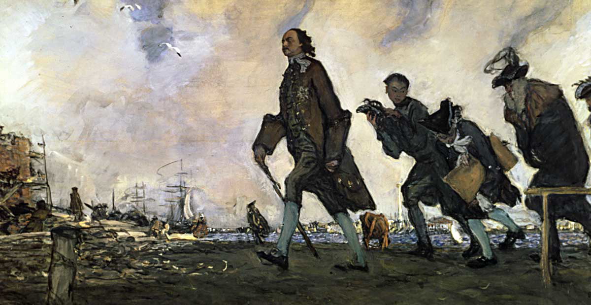 peter great neva embankment