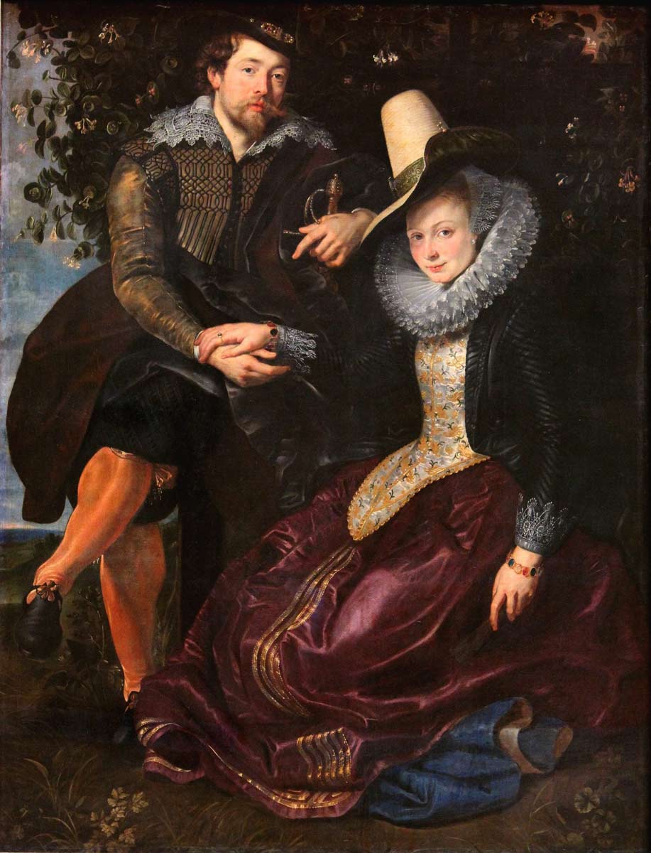 peter paul rubens honeysuckle bower painting
