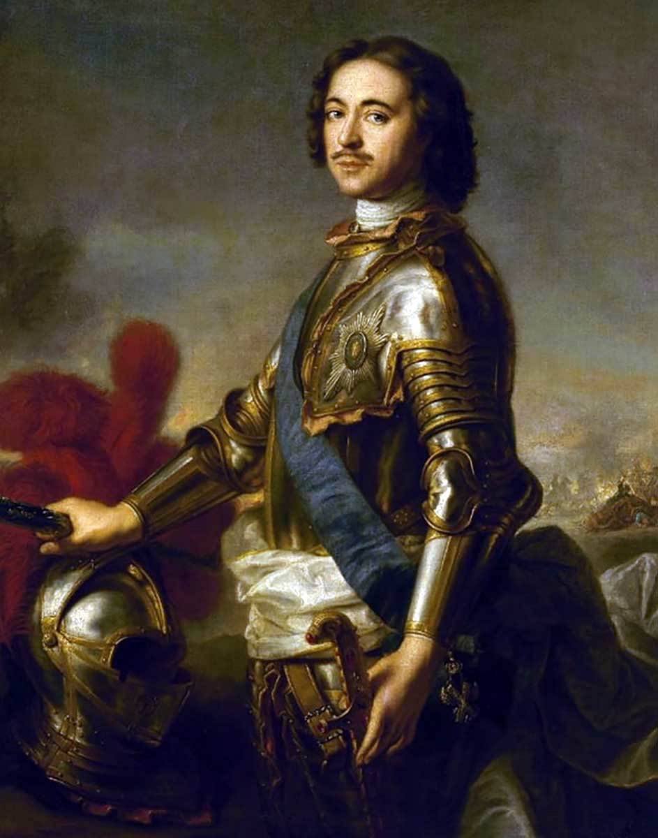 peter the great portrait
