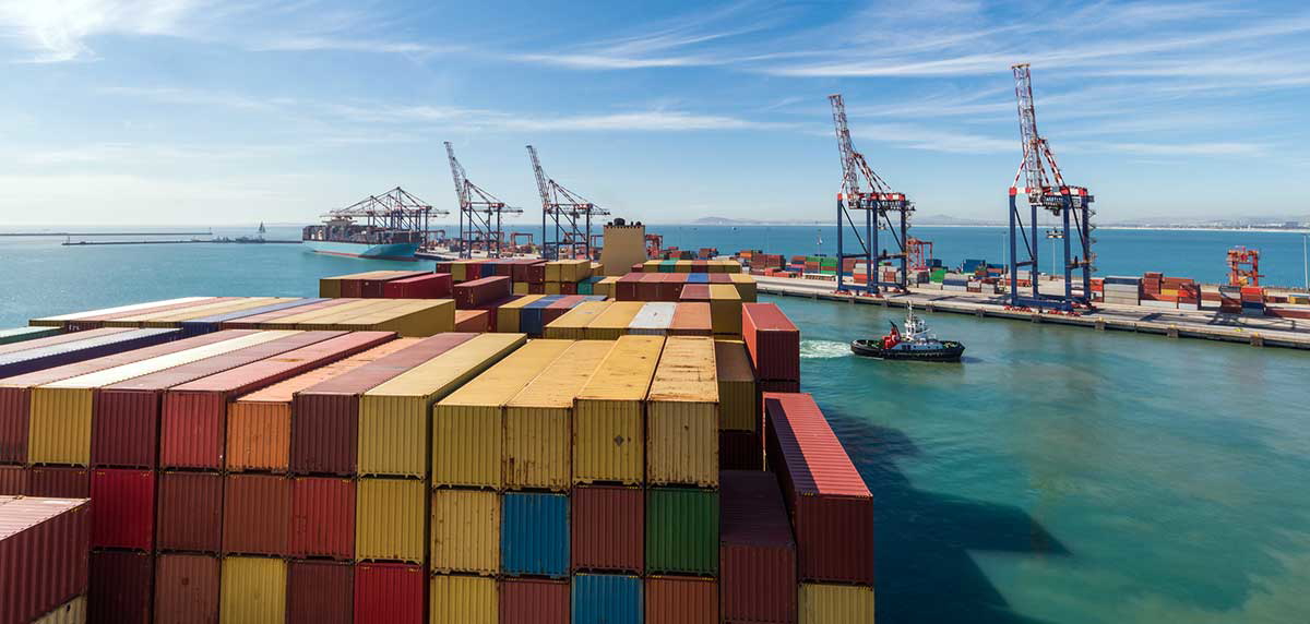 port of capetown south africa containers