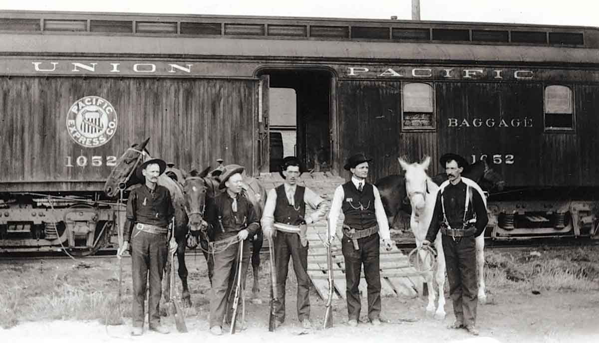 possemen wilcox train robbery ww winter 2023
