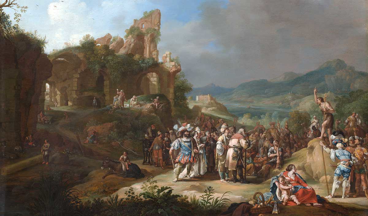 preaching john baptist breenbergh