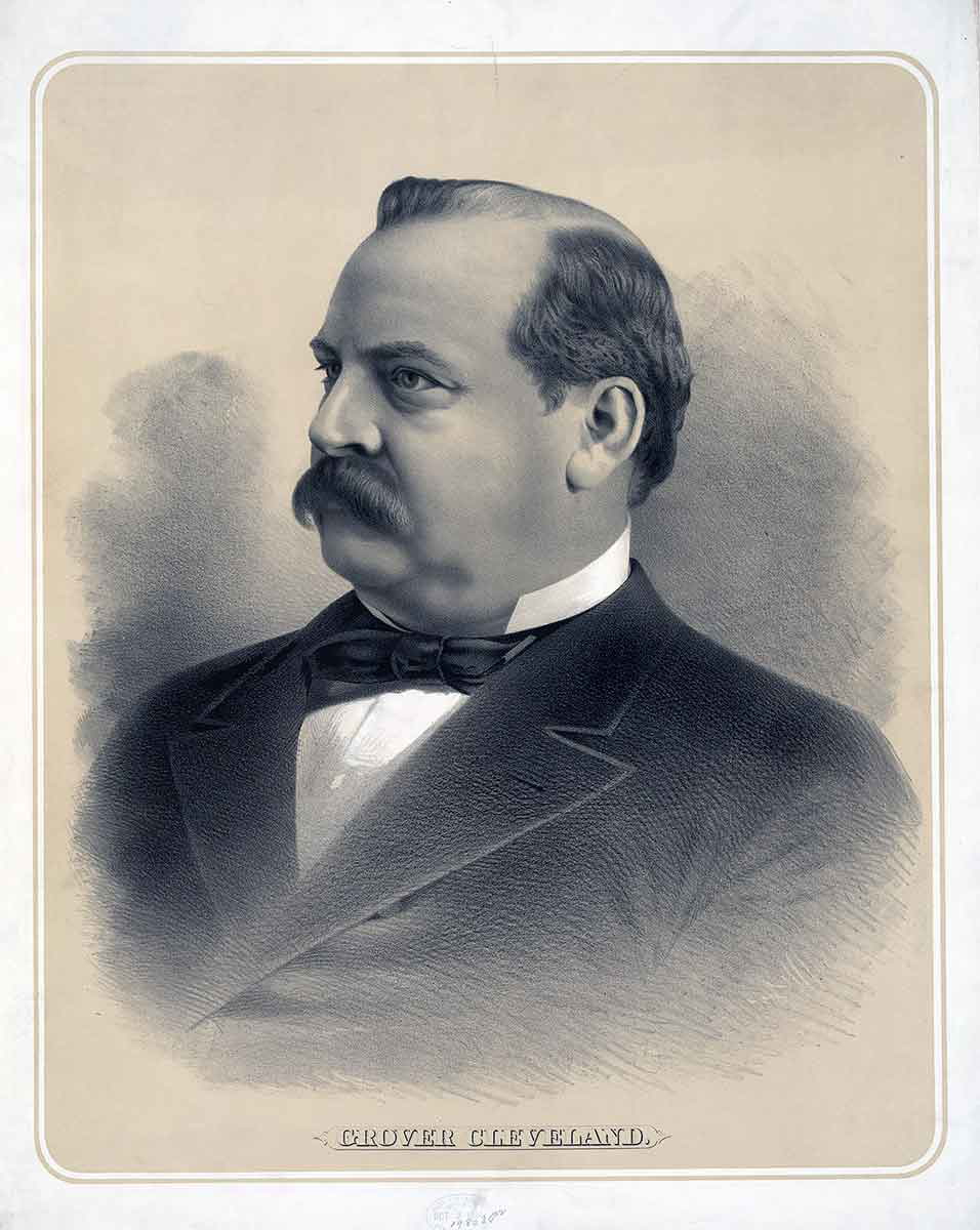 president grover cleveland portrait