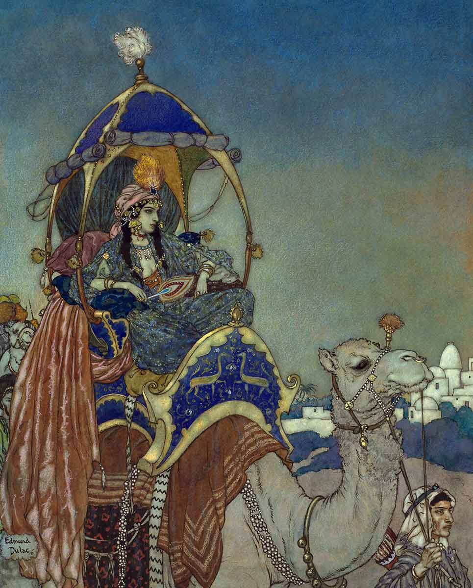 queen sheba edmund dulac