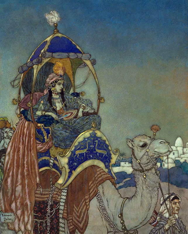 queen sheba edmund dulac