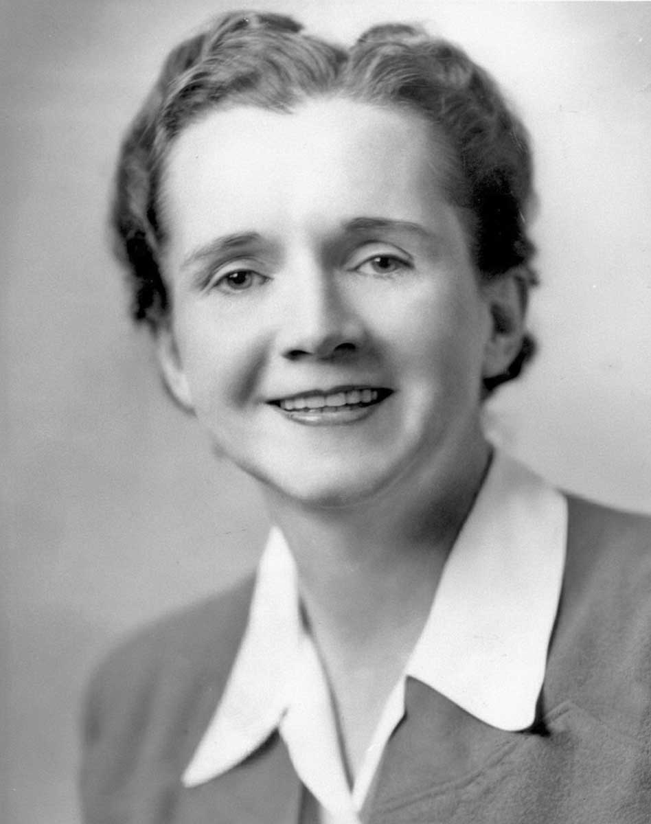 rachel carson smiling portrait