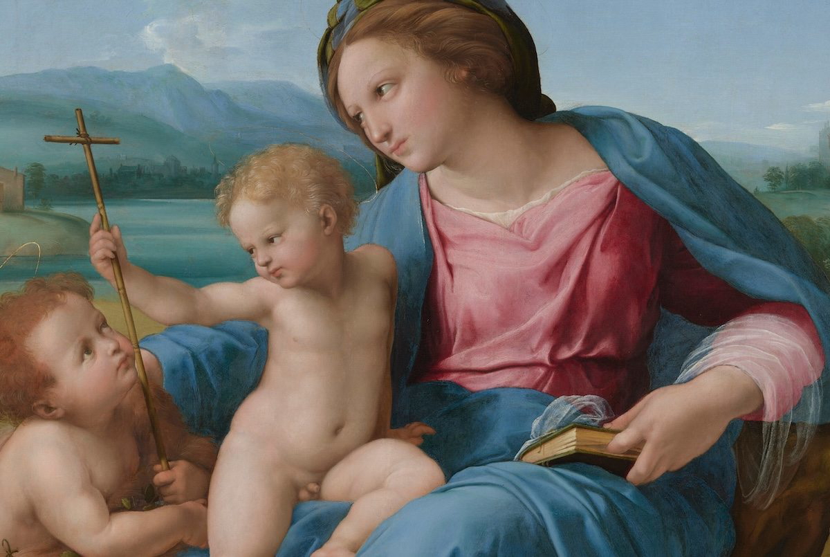 The Alba Madonna by Raphael