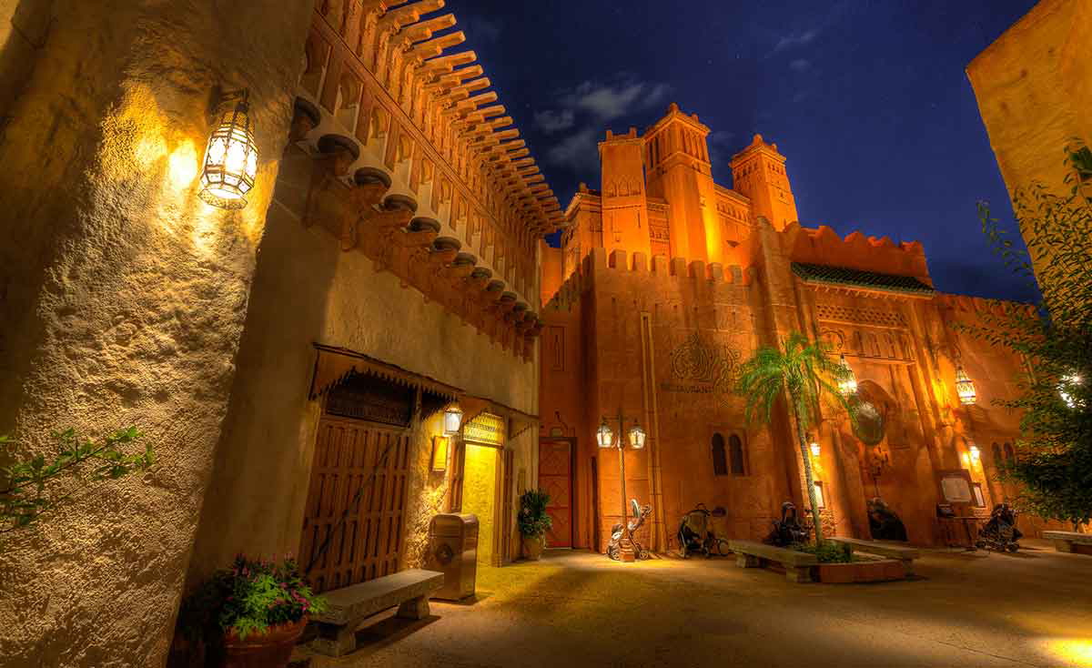 red city marrakesh morocco