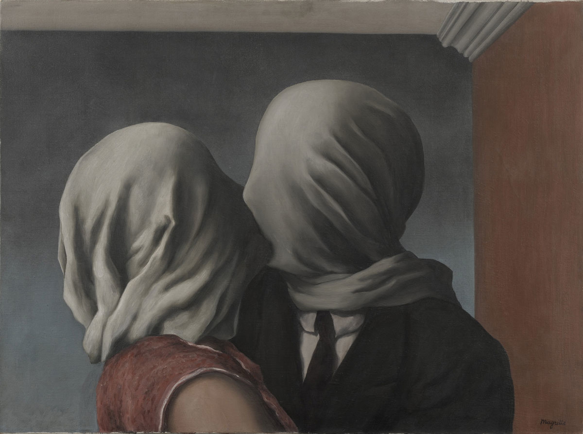 rene magritte lovers painting
