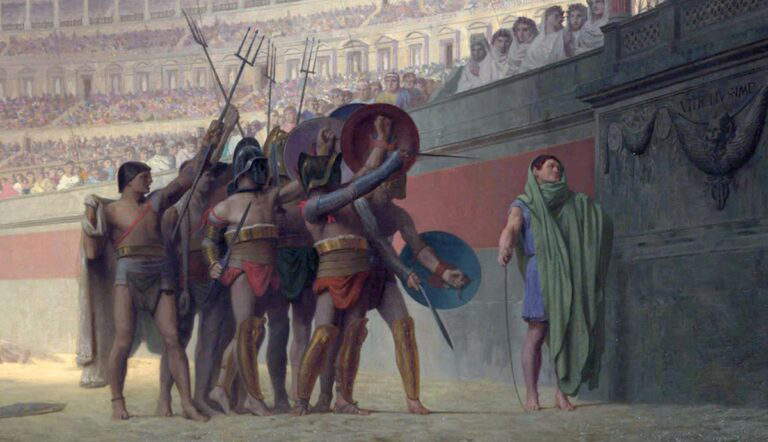 Why Did the Roman Gladiator Games End?