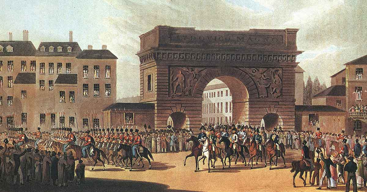 russian entry paris 1814