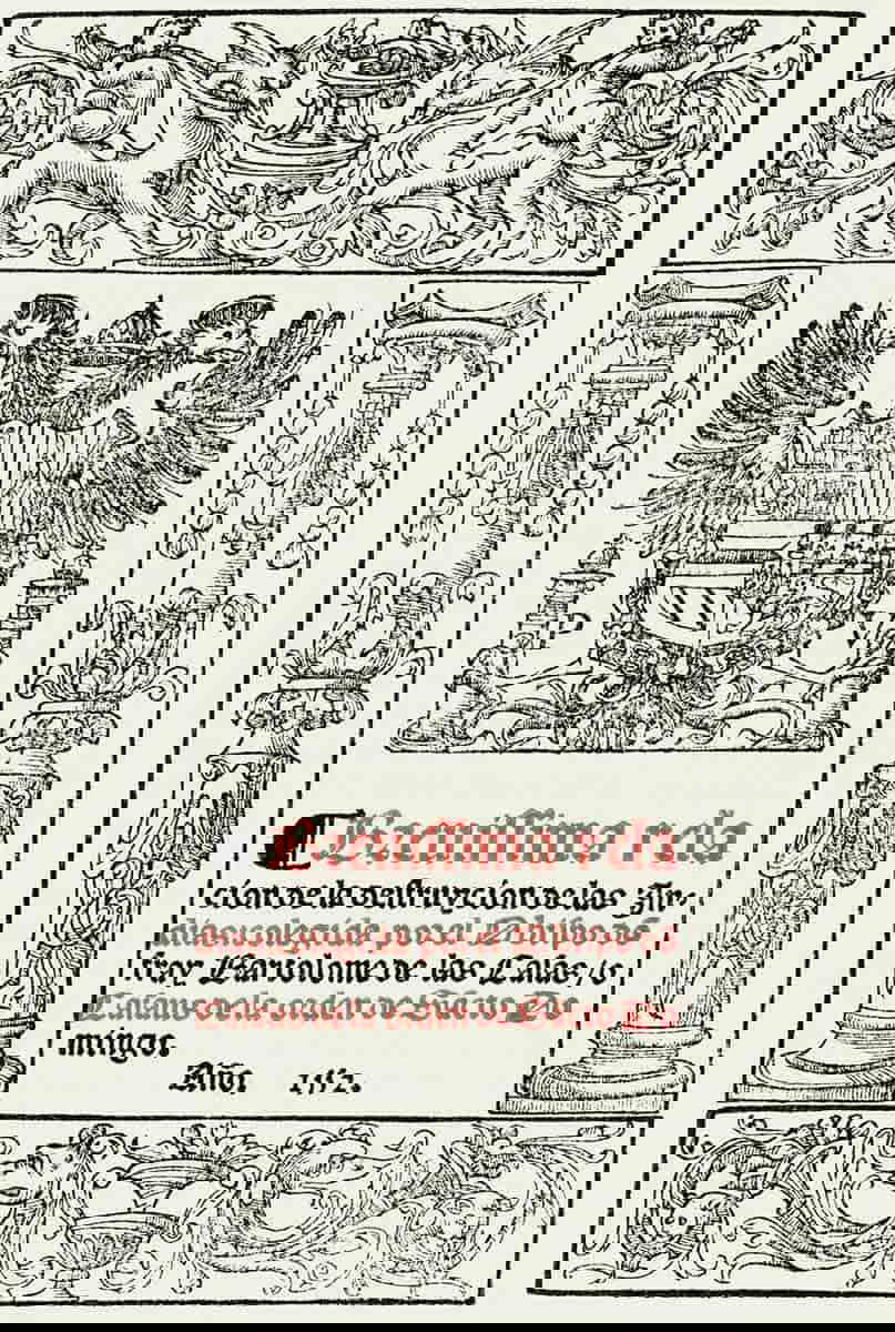 short account of the destruction of the indies