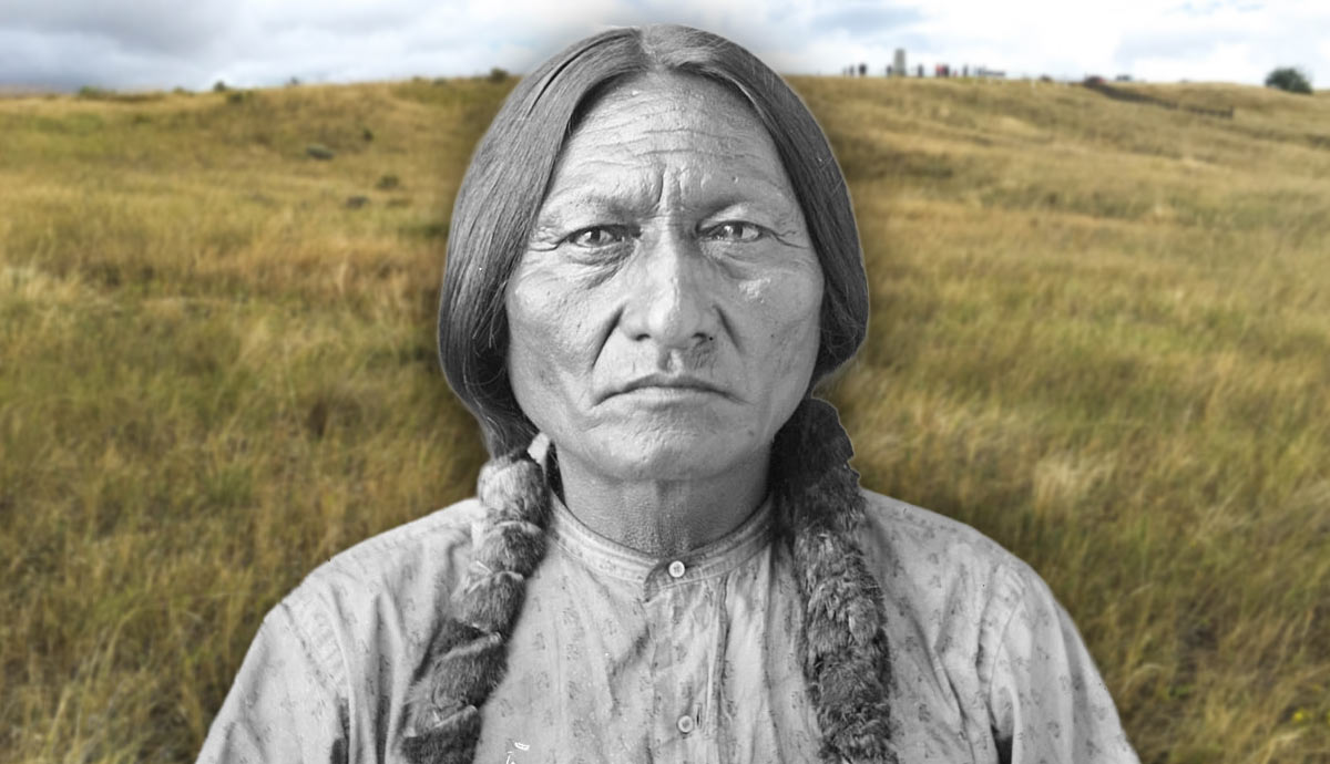 sitting bull sioux leader portrait
