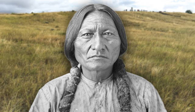 sitting bull sioux leader portrait