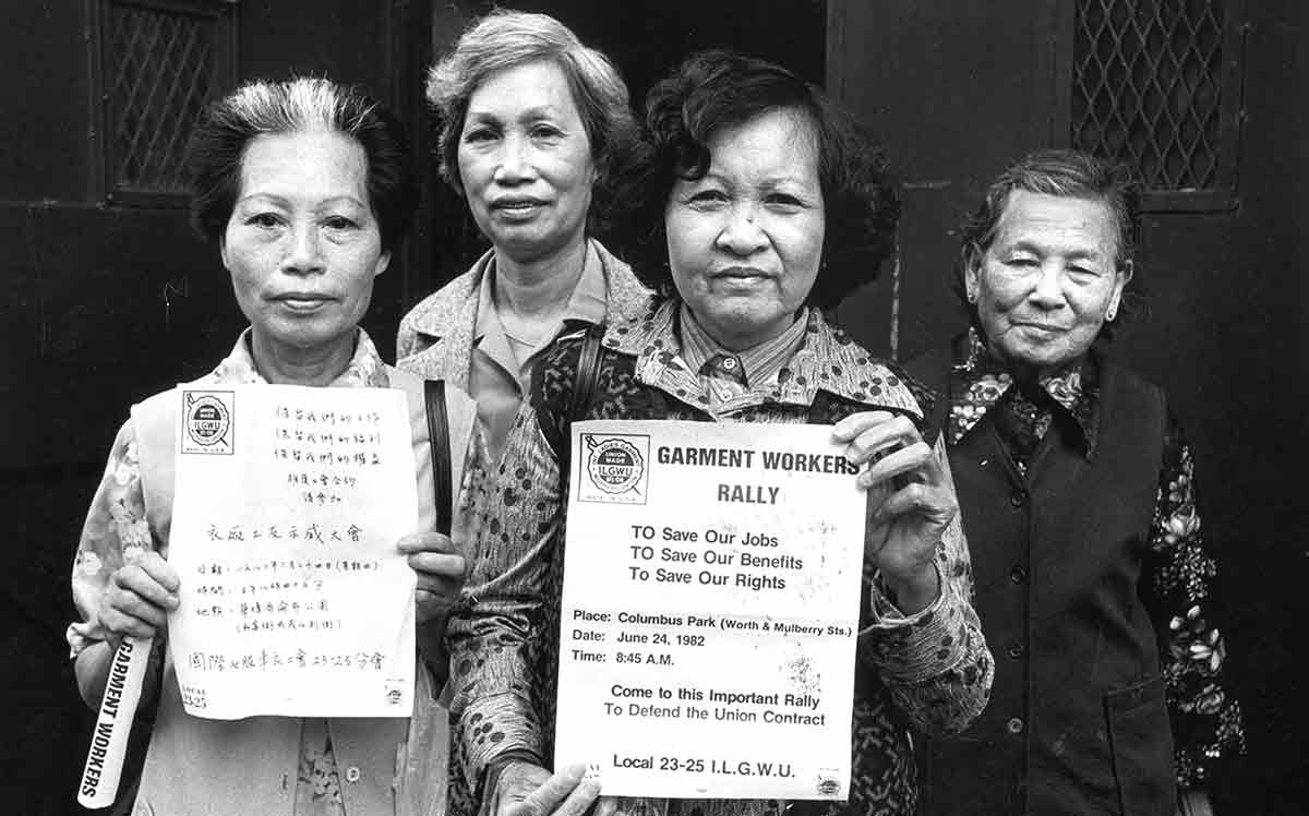 striking women 1980s