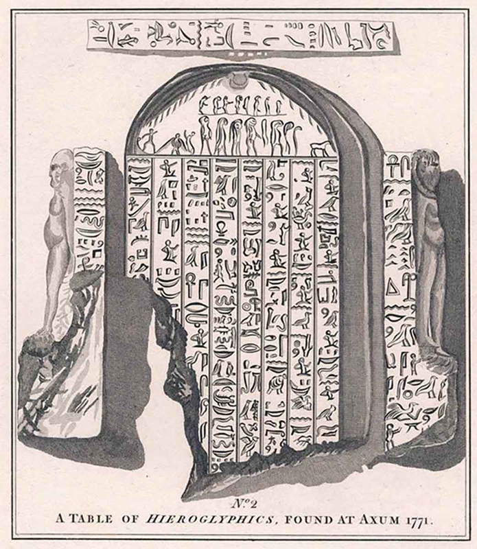table hieroglyphics 1837