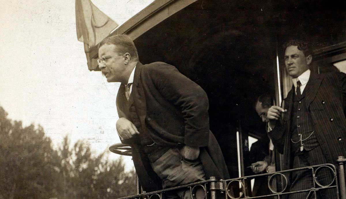 teddy roosevelt train car