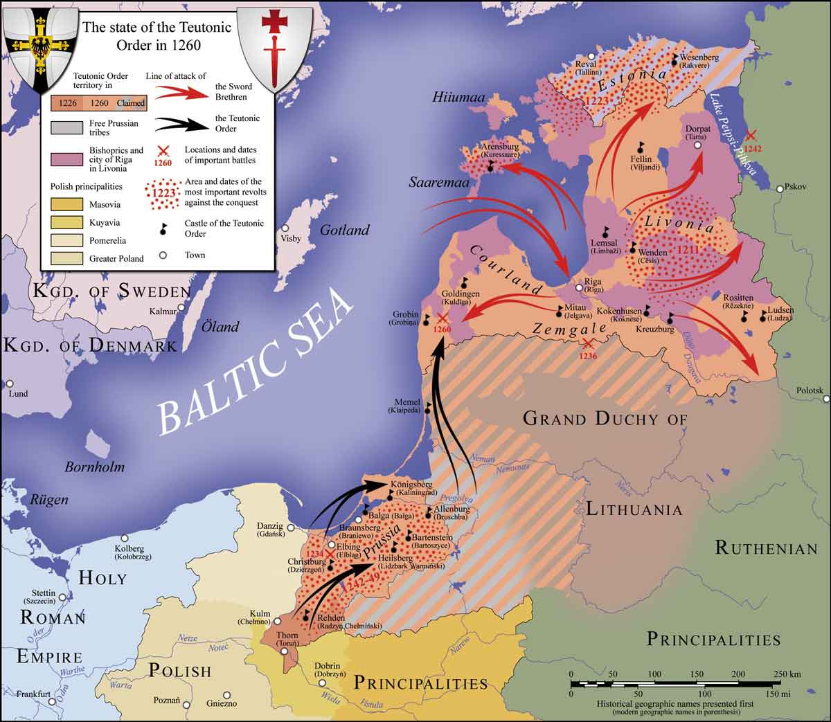 teutonic order state map