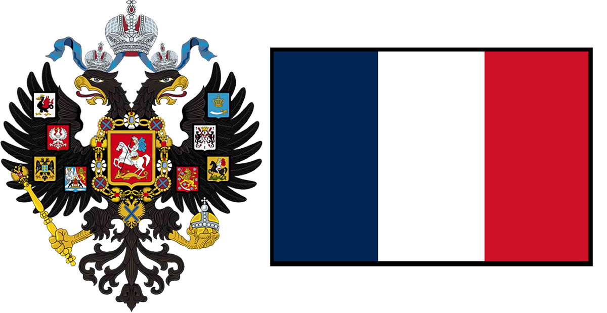 third republic france russian flag