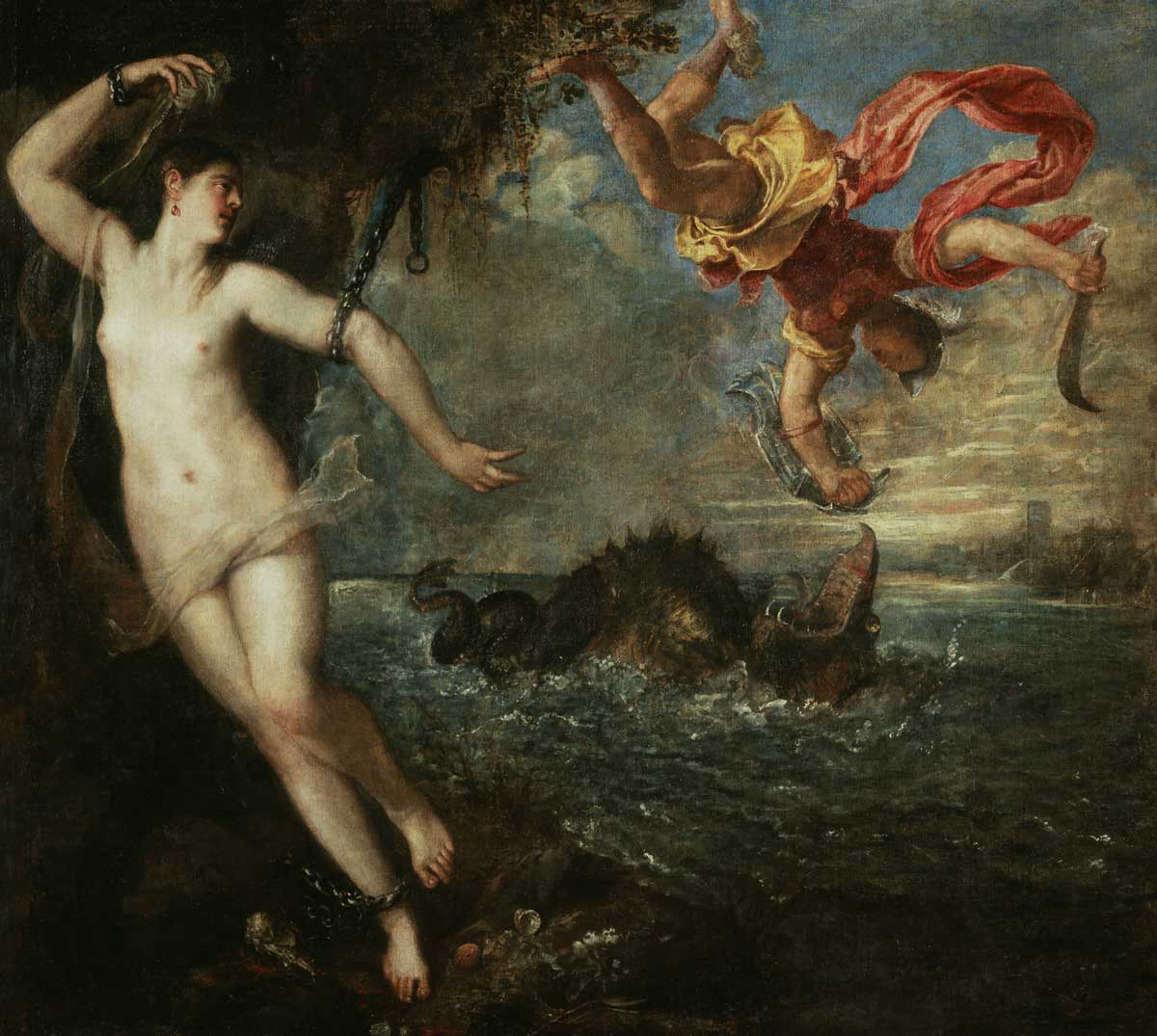 titian perseus and andromeda painting