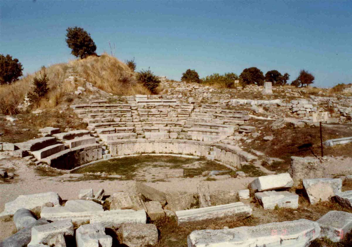 troy amphitheater turkiye