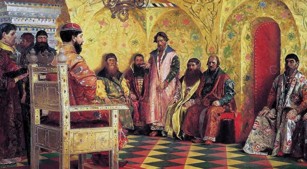 tsar and boyars wikimedia