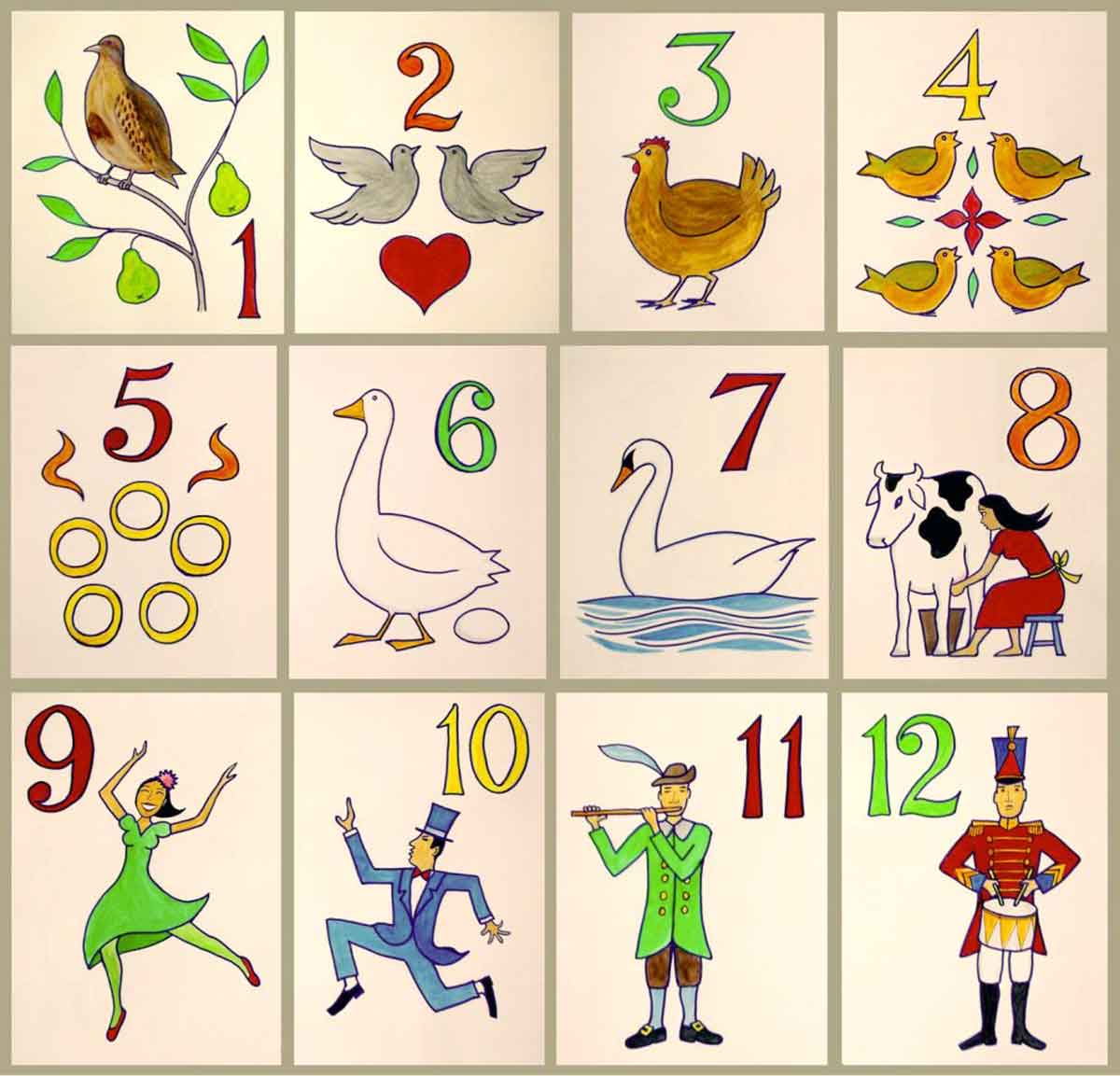 twelve days christmas