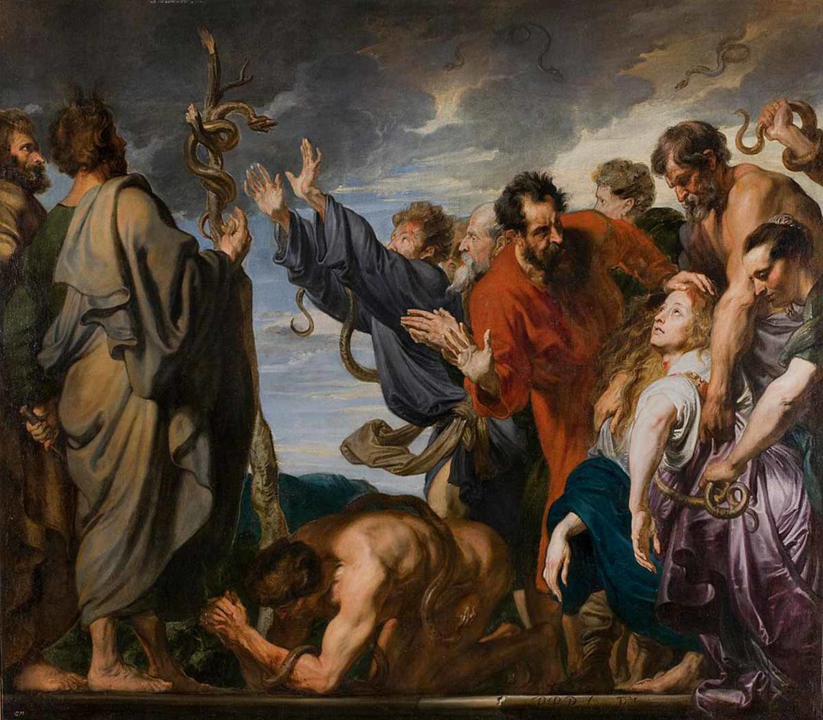 van dyck brazen serpent