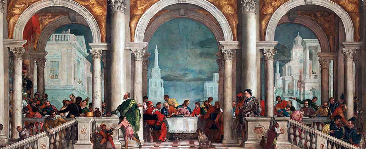 veronese feast in house levi 1573 gallerie accademia