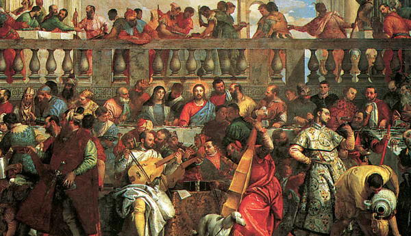The Wedding at Cana detail, Paolo Veronese