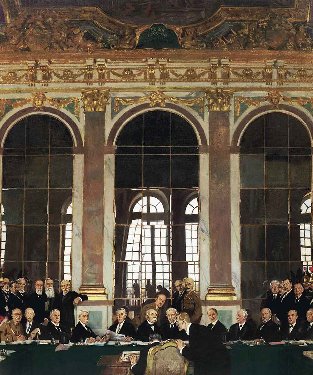 versailles treaty signing