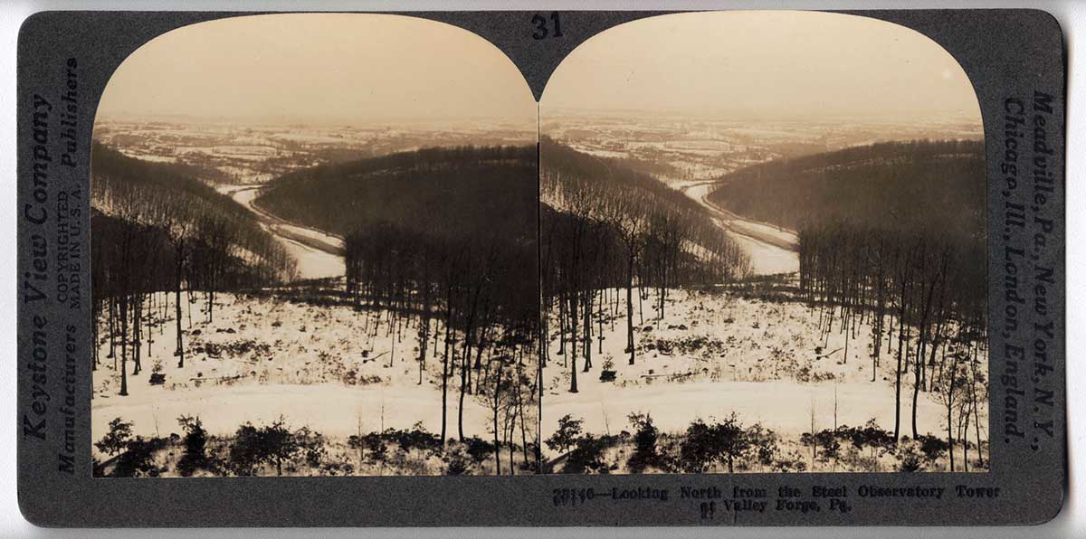 view of valley from observatory