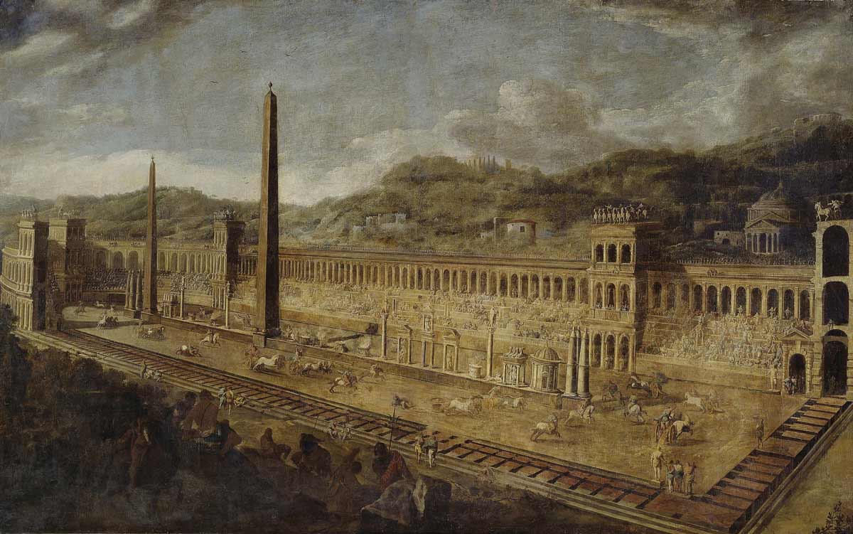 viviano codazzi and domenico gargiulo circus maximus in rome