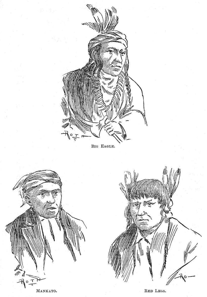 wamsittanka mankato hushasha sketches