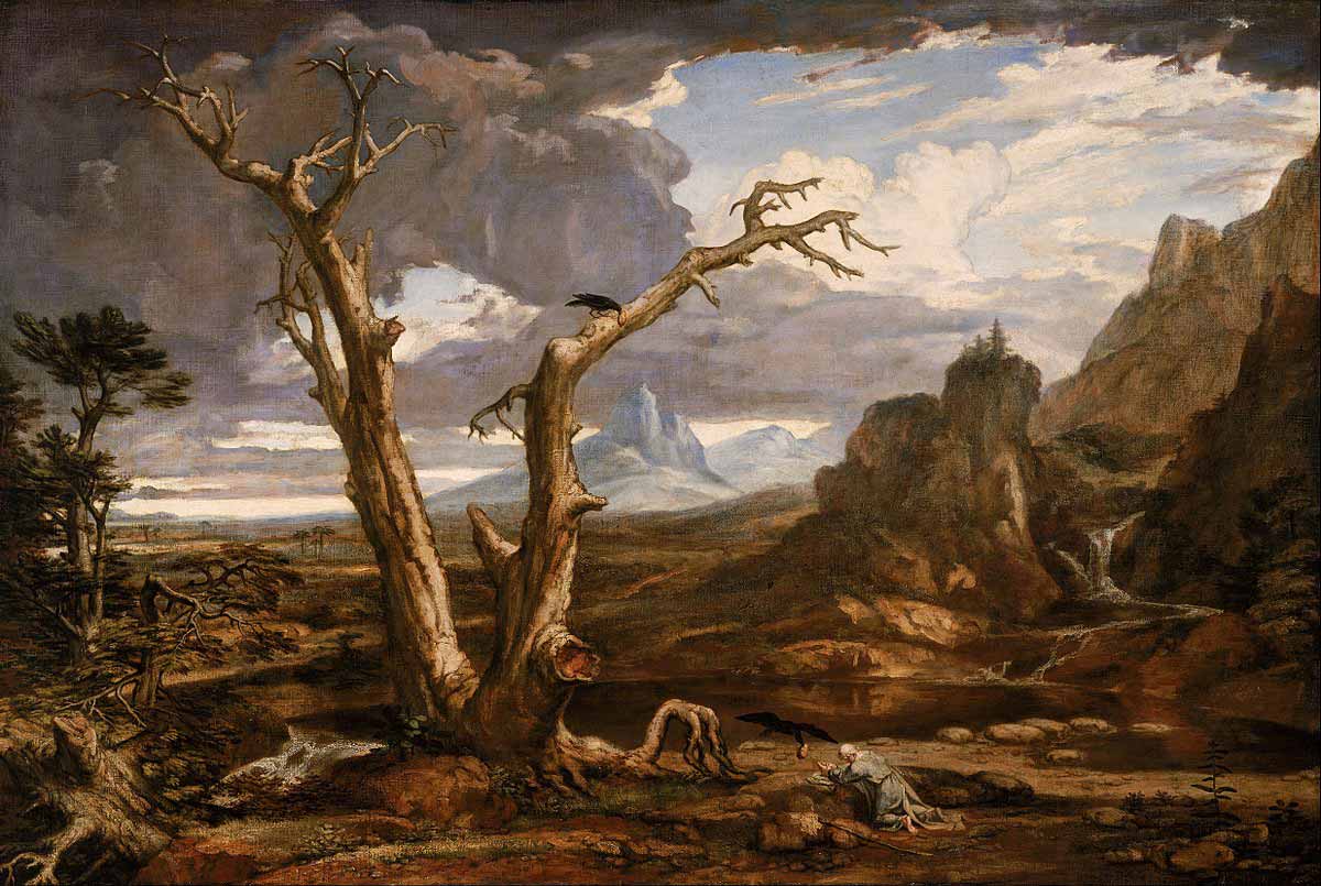 washington allston elijah desert