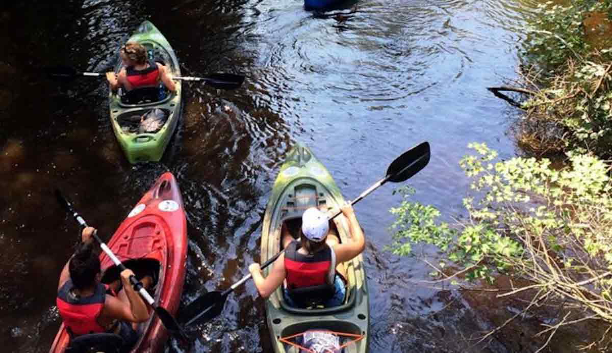 weymouth river kayakers