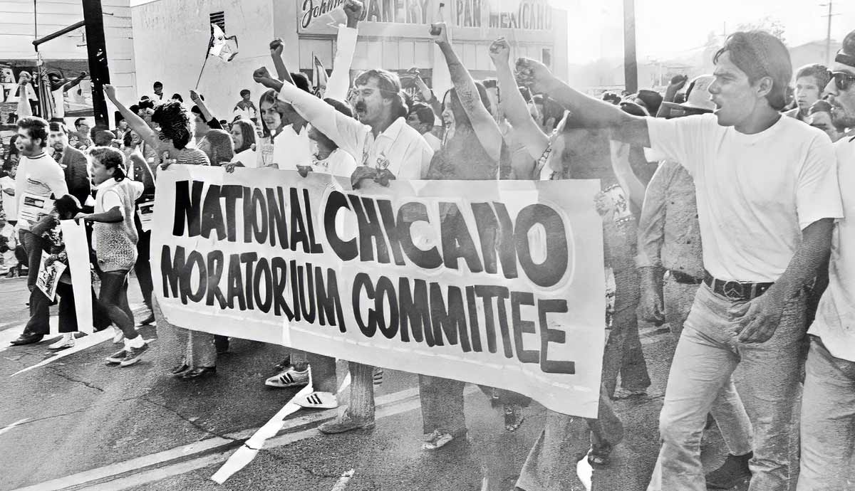 marching chicano moratorium