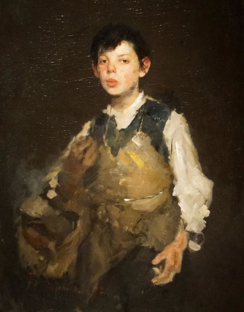 whistling boy frank duveneck