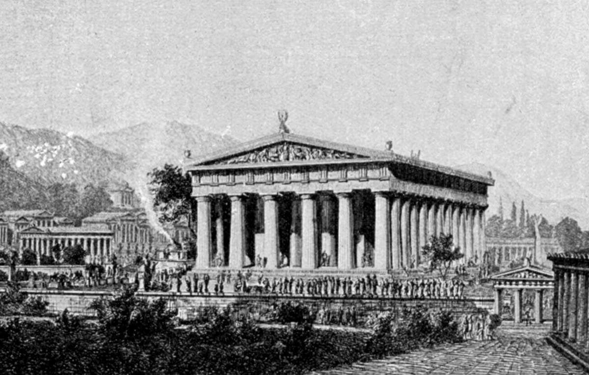 wilhelm lübke temple of olympian zeus