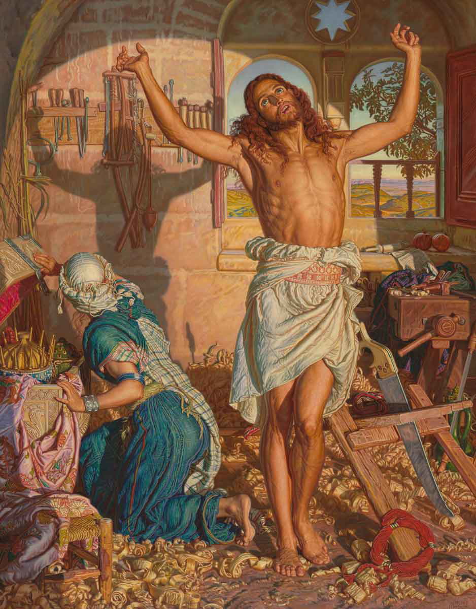 william holman hunt shadow of death painting