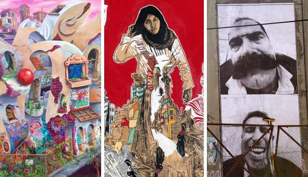 global graffiti artworks in vibrant styles