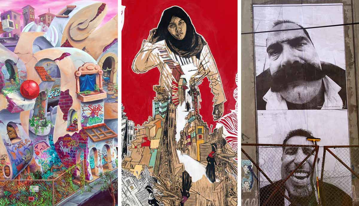 global graffiti artworks in vibrant styles