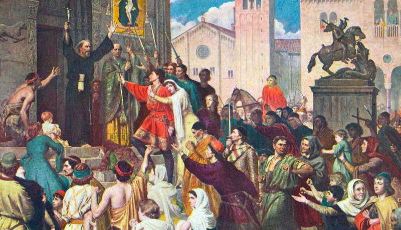 peter hermit preaching first crusade