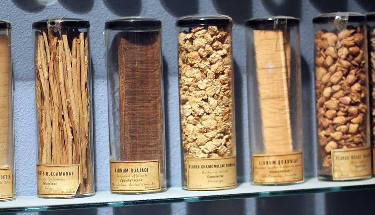 Antique herbal remedies