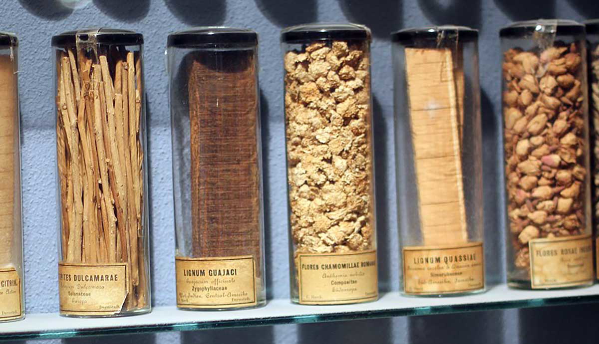 Antique herbal remedies