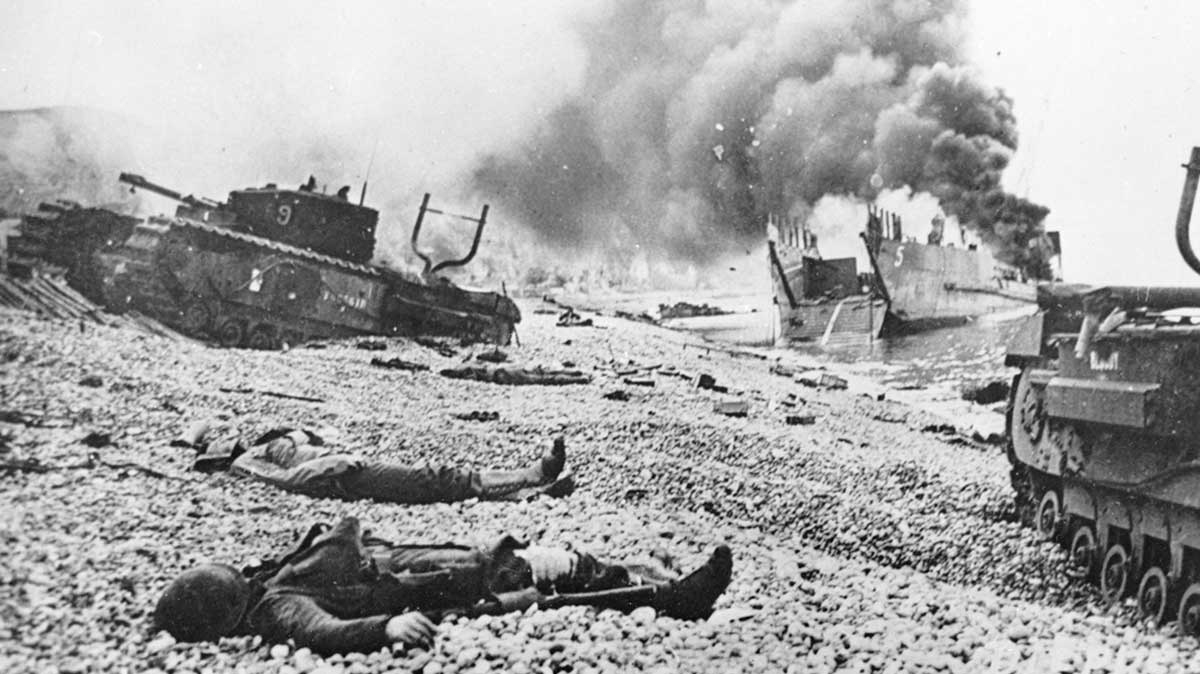Canadian Soldiers Dieppe 1942