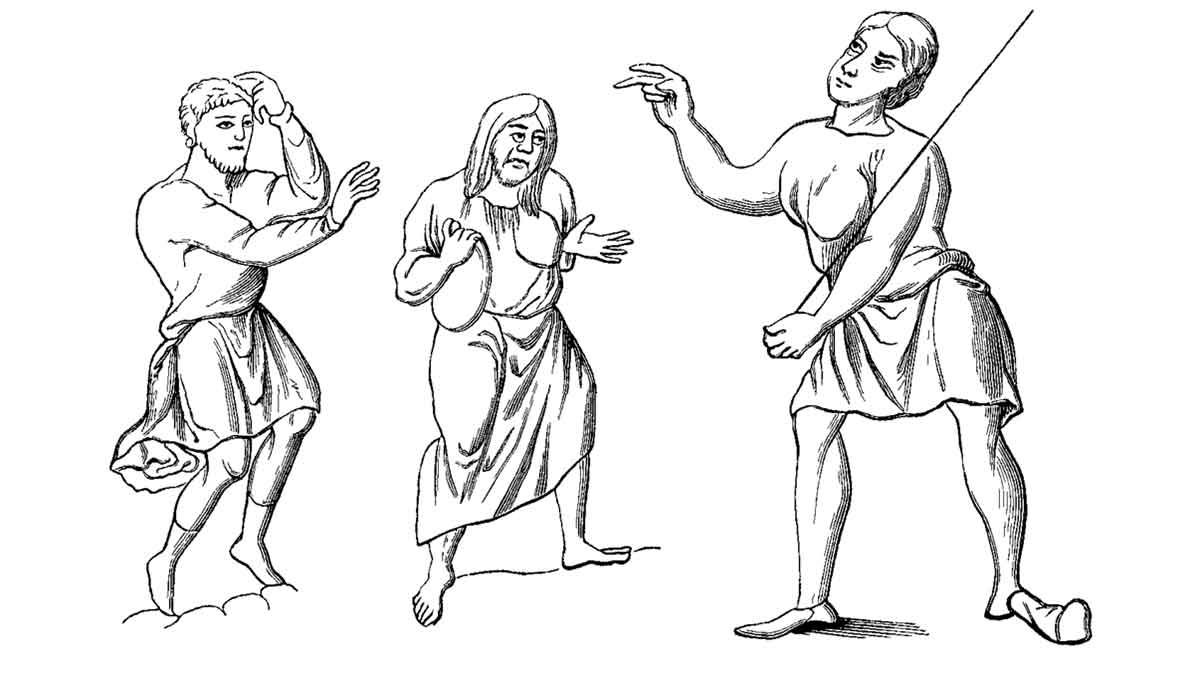 Costumes of Slaves or Serfs