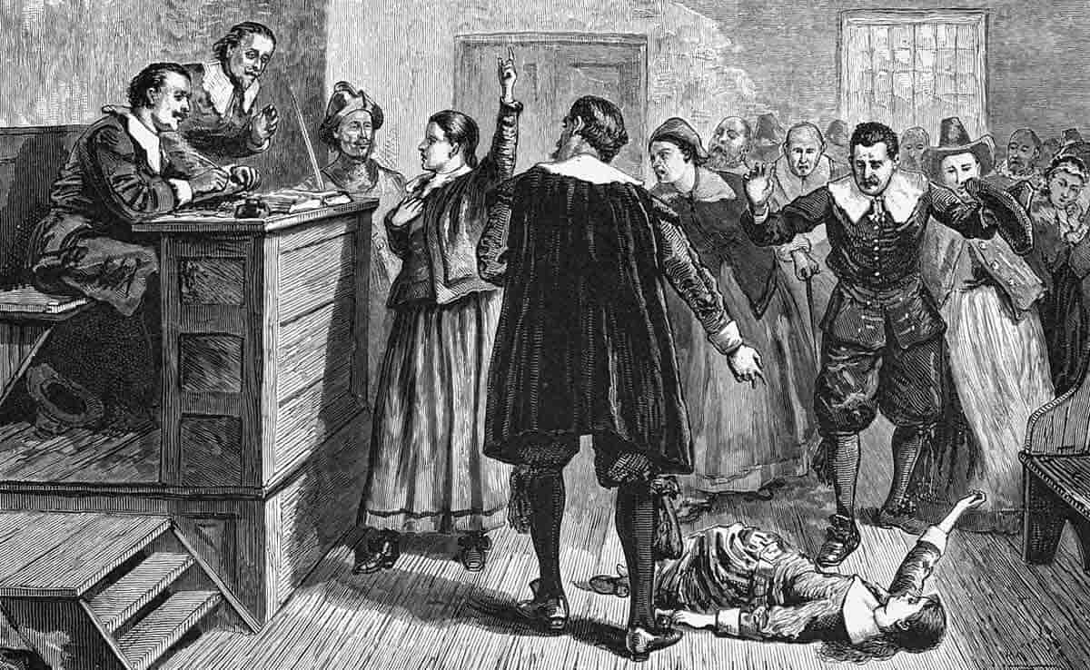 Court scene Mary Walcott